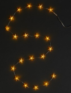 20 Gold Star String Lights