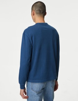 Pure Cotton Long Sleeve T-Shirt