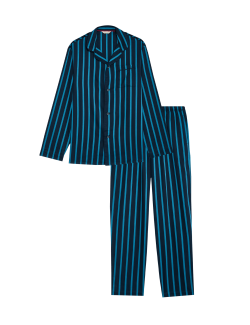 Pure Cotton Striped Pyjama Set