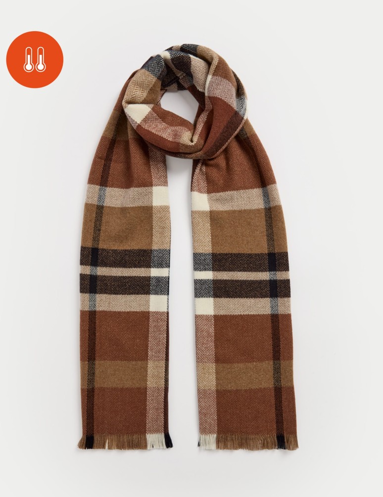 Heatgen™ Checked Scarf