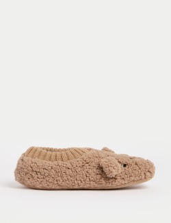 Spencer Bear™ Slipper Socks