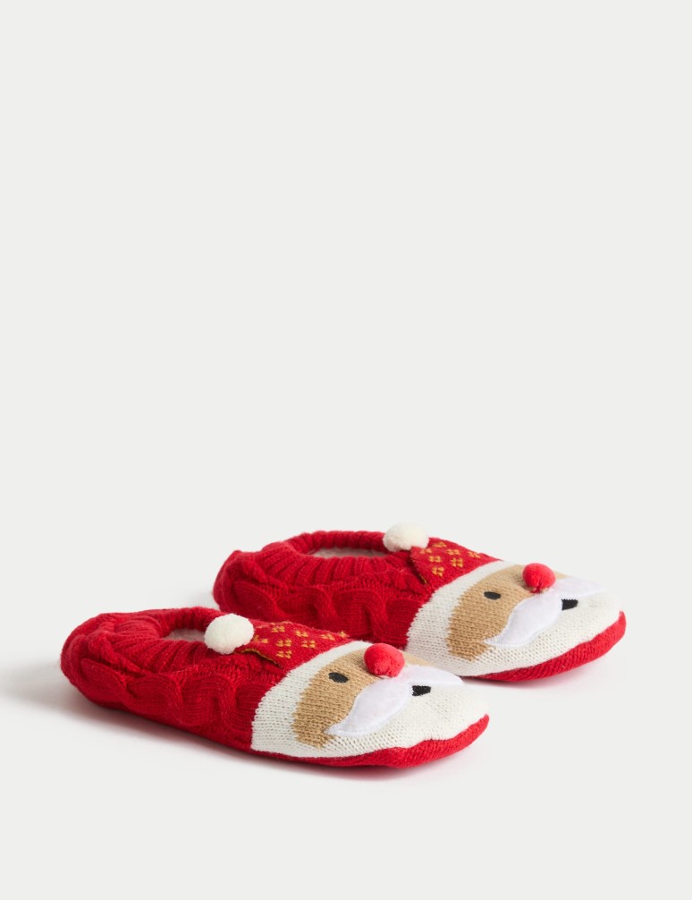 Santa Slipper Socks