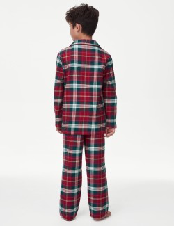 Kids' Checked Family Christmas Pyjama Set (1-16 Yrs)