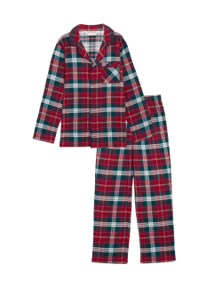 Kids' Checked Family Christmas Pyjama Set (1-16 Yrs)