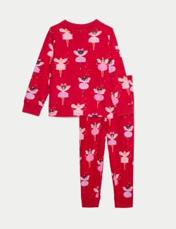 Pure Cotton Fairy Pyjamas (1-8 Yrs)