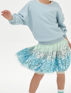 Sequin Elasticated Waist Mini Tutu Skirt (2-8 Yrs)