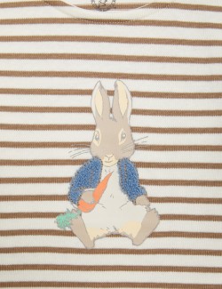 Dvoudílný outfit s motivem Peter Rabbit™ a vysokým podílem bavlny (0–3 roky)