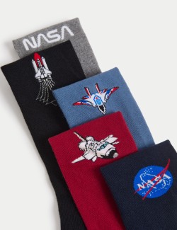 5pk NASA™ Cotton Rich Socks