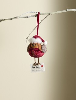 Felt Robin Hanging Decoration