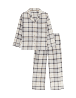 Cotton Rich Checked Pyjama Set