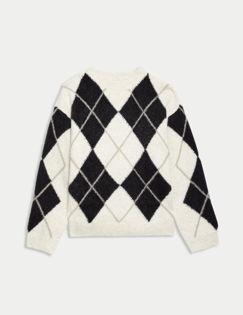 Tinsel Argyle Jumper