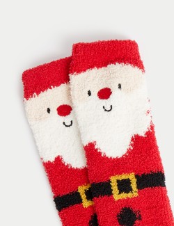 Cosy Santa Socks