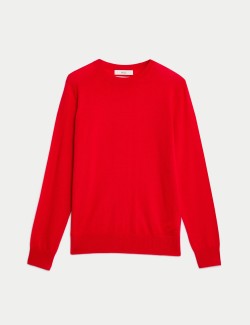 Pure Merino Wool Crew Neck Jumper