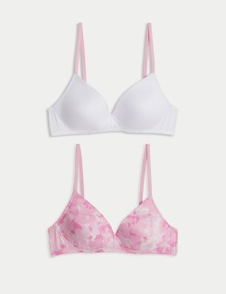 2pk Padded First Bras (AA-D)