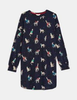 Women's Animal Party Family Christmas Nightdress