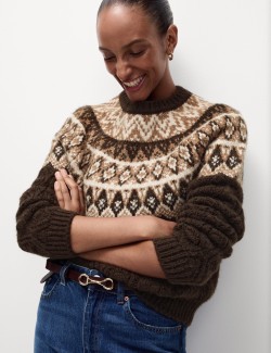 Fairisle Crew Neck Jumper