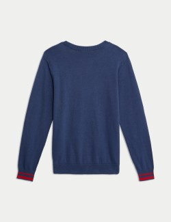 Pure Cotton Spencer Bear™ Jumper (6-16 Yrs)