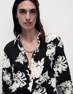 Floral Collared Shirt