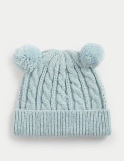 Kids' Cable Knit Winter Hat (0 Mths-3 Yrs)