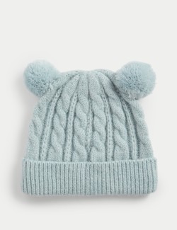 Kids' Cable Knit Winter Hat (0 Mths-3 Yrs)