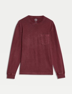 Pure Cotton Long Sleeve T-Shirt