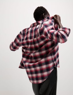 Pure Cotton Checked Shirt