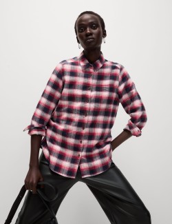 Pure Cotton Checked Shirt