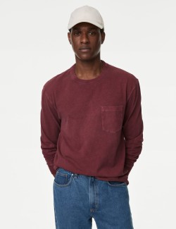 Pure Cotton Long Sleeve T-Shirt