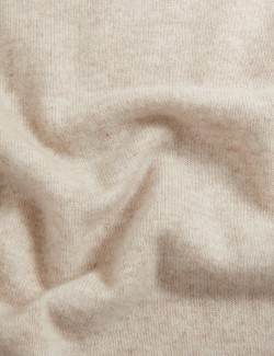 Pure Cashmere Roll Neck Jumper