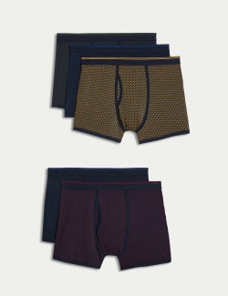 5pk Cool & Fresh™ Cotton Rich Trunks