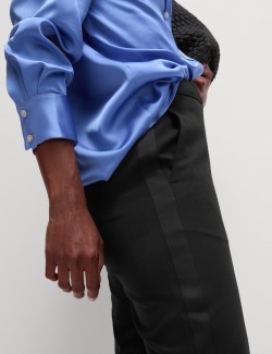 Tailored Flared Trousers