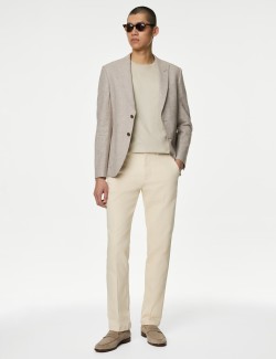 Tričko z prémiové bavlny, úzký střih