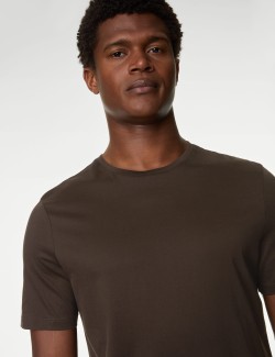 Tričko z prémiové bavlny, úzký střih