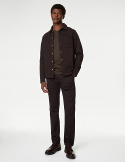 Tričko z prémiové bavlny, úzký střih