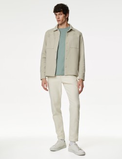 Tričko z prémiové bavlny, úzký střih