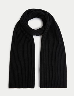 Knitted Textured Scarf