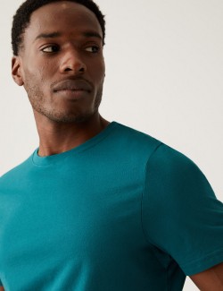 Tričko ke krku z čisté bavlny