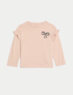 Pure Cotton Bow Top (2-8 Yrs)