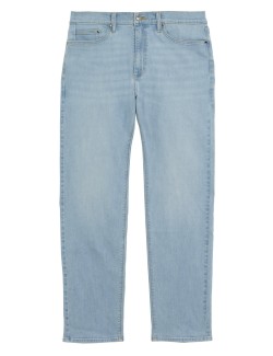 Straight Fit Stretch Jeans