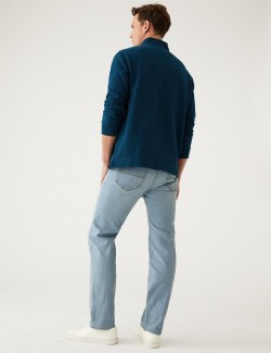 Straight Fit Stretch Jeans
