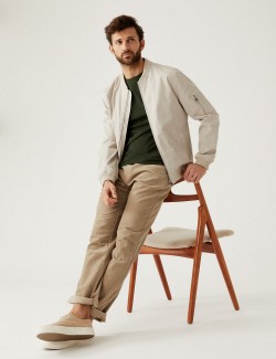 Tričko ke krku z čisté bavlny