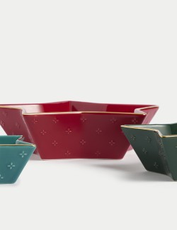 Set of 3 Star Nibble Bowls