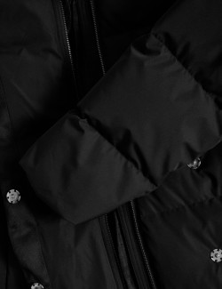 Quilted Longline Coat