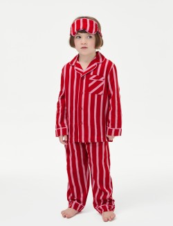 Kids' Candy Striped Family Christmas Pyjama Set (1-16 Yrs)