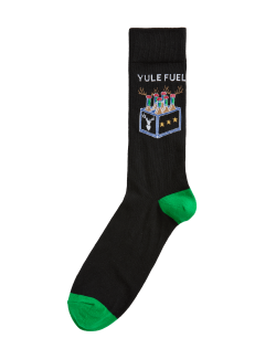 Cotton Rich Yule Fuel Christmas Socks