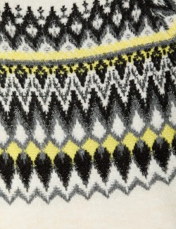 Fair Isle Crew Neck Relaxed Jumper