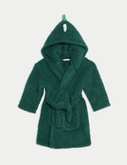 Dinosaur Hooded Dressing Gown (1-8 Yrs)