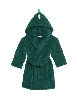 Dinosaur Hooded Dressing Gown (1-8 Yrs)