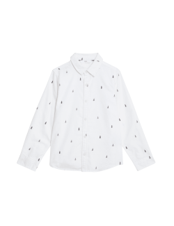 Pure Cotton Christmas Tree Shirt (2-8 Yrs)