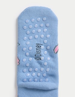 2pk Cotton Rich Lilo & Stitch™ Slipper Socks (6 Small - 7 Large)